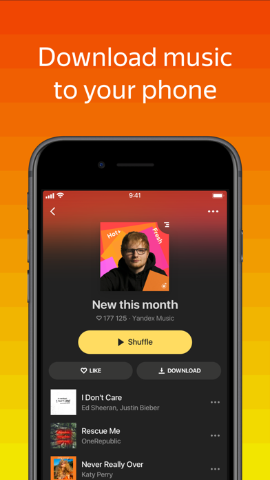 Yandex Music Screenshot 1