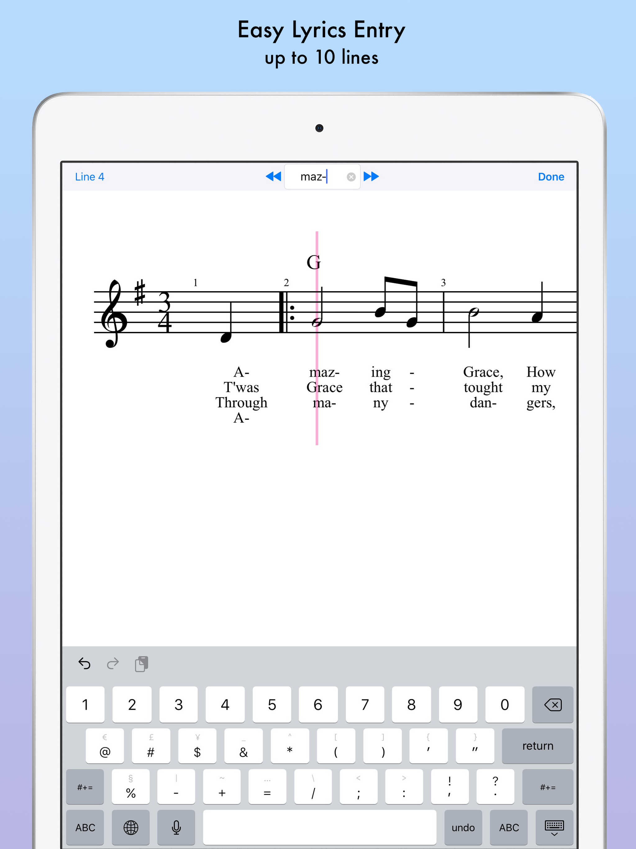 iWriteMusic Pro SE screenshot 6