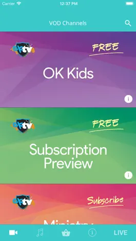 Game screenshot OKTV  - A voice for children mod apk
