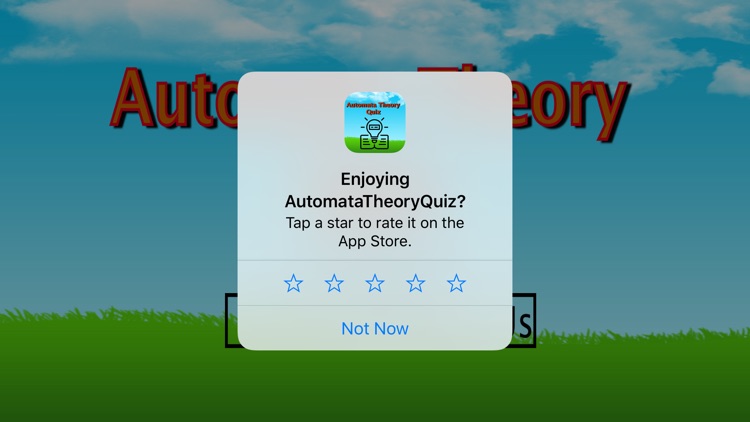 Automata Theory Quiz