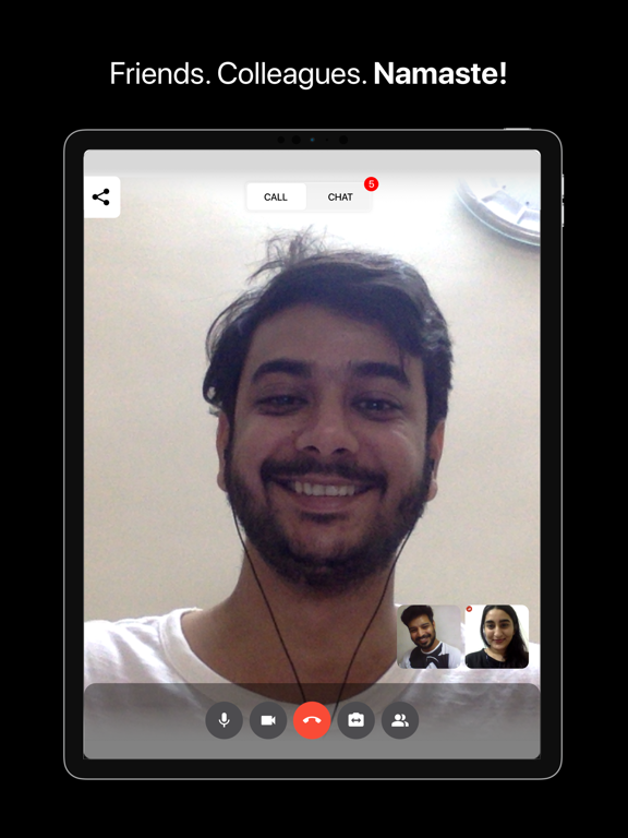 Screenshot #5 pour SAY NAMASTE Video Conferencing