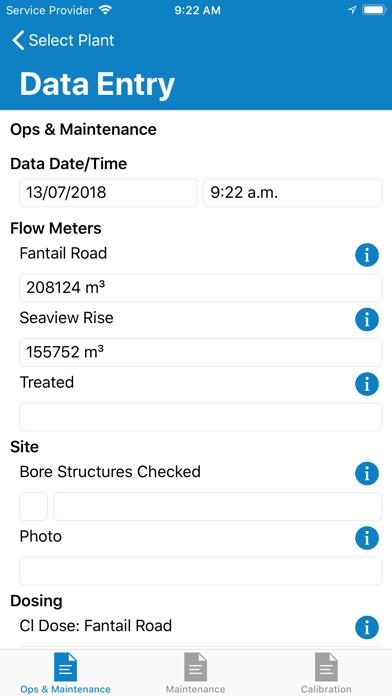 WaterOutlook Screenshot