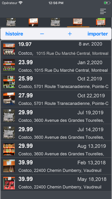Screenshot #3 pour Record prix  supermarché