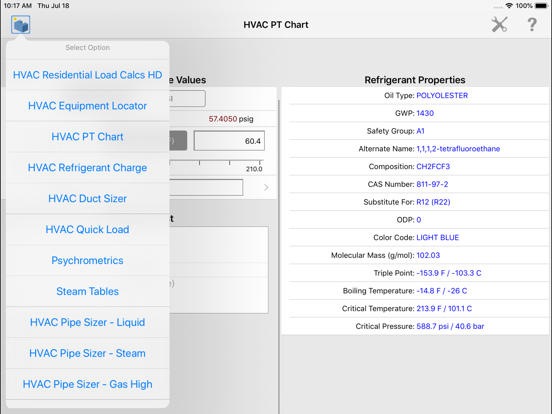 Screenshot #4 pour HVAC Toolkit Ultimate