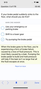 Massachusetts DMV Test Prep screenshot #6 for iPhone