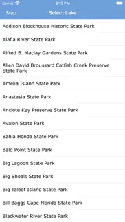 florida state parks & areas iphone screenshot 4