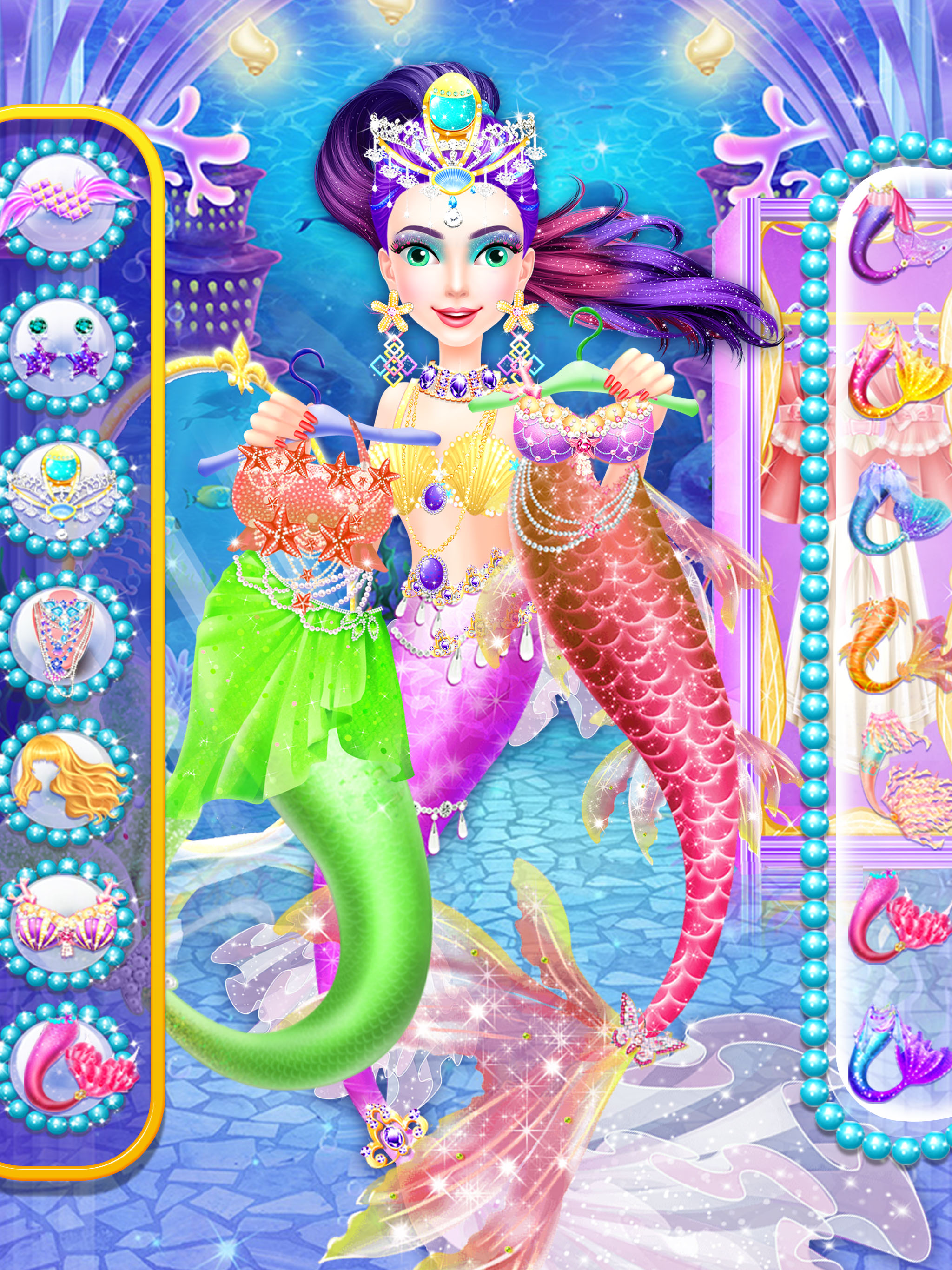 Mermaid Princess - Salon Games