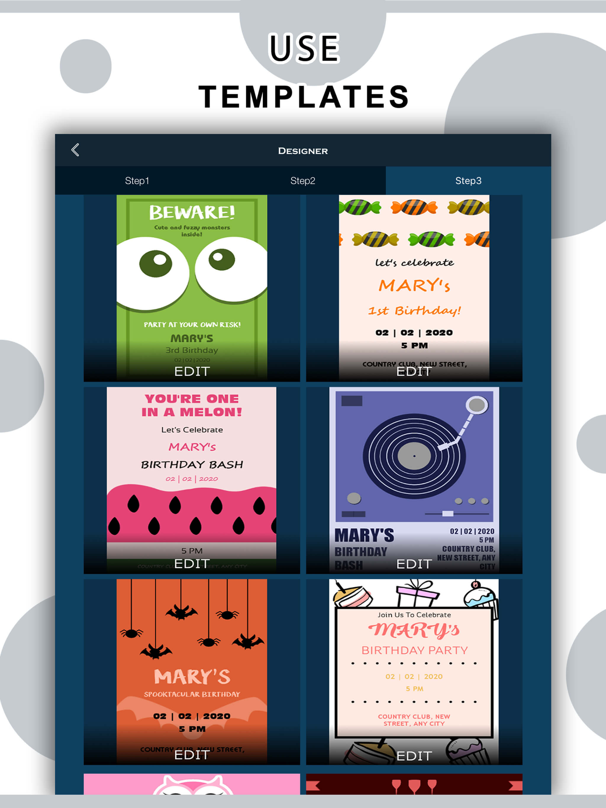 Fab Invitation Card Designer