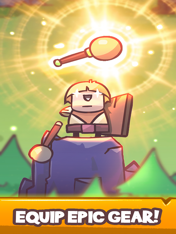 Idle Hero Defense iPad screenshot 4 - Games app