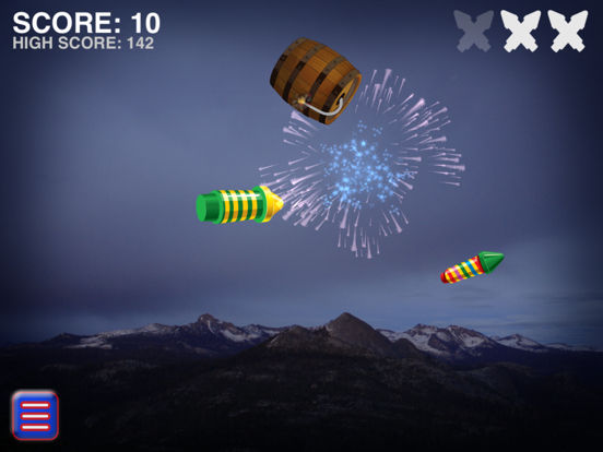 Fireworks Finger Fun iPad app afbeelding 3