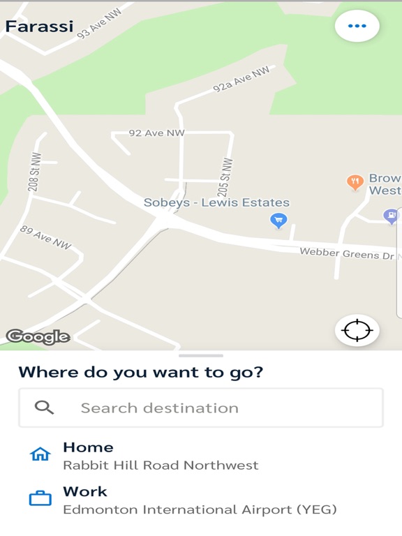 Farassi iPad screenshot 2 - Travel app