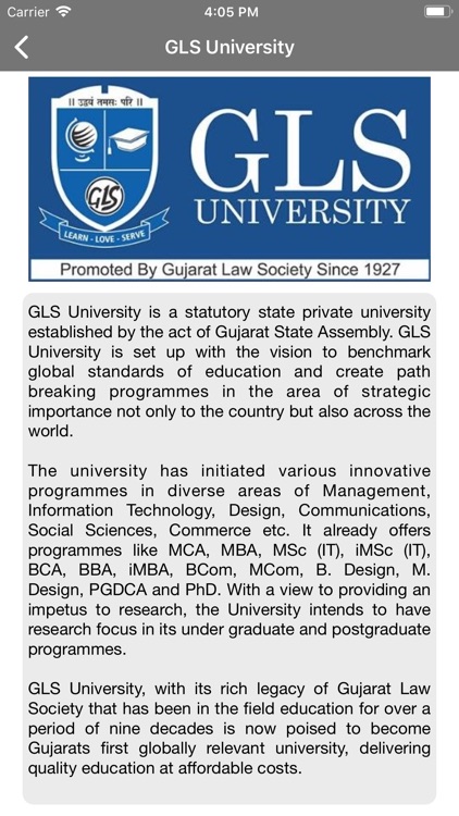 GLS MSc (IT) screenshot-4