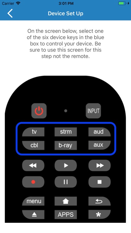 myTouchSmart Remote Control