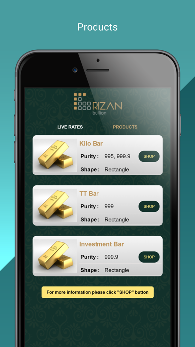 Rizan Bullion Screenshot