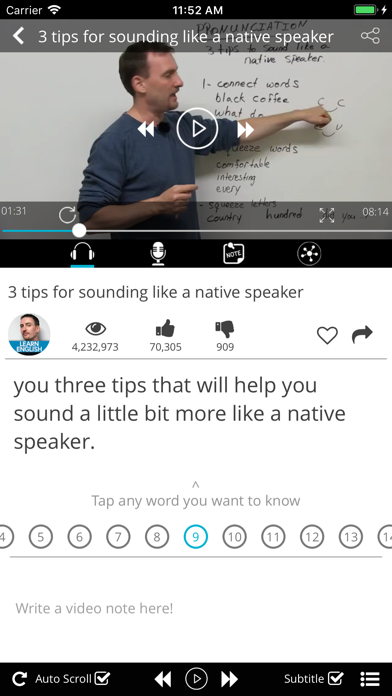 Screenshot #2 pour Engvid Sub - Native Speakers