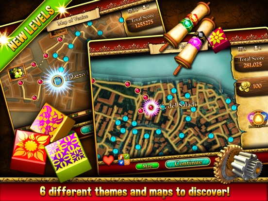 Mahjong Venice Mystery Puzzle iPad app afbeelding 5