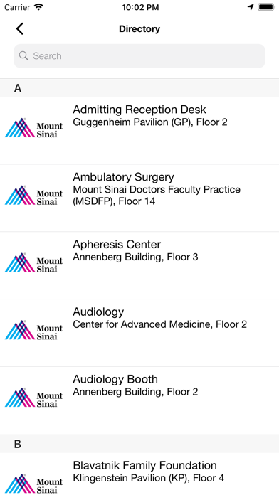 Mount Sinai Hospital Map screenshot 4