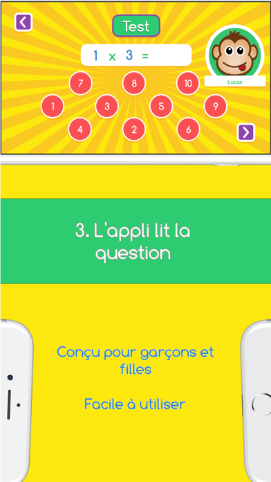 Screenshot #3 pour Les multiplications parlantes