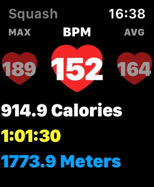 Playing Squash Smartwatch Squash Wrist Best Smartwatch For Squash - Main Image