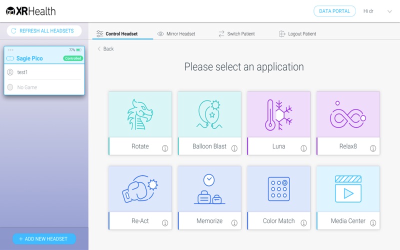 App screenshot