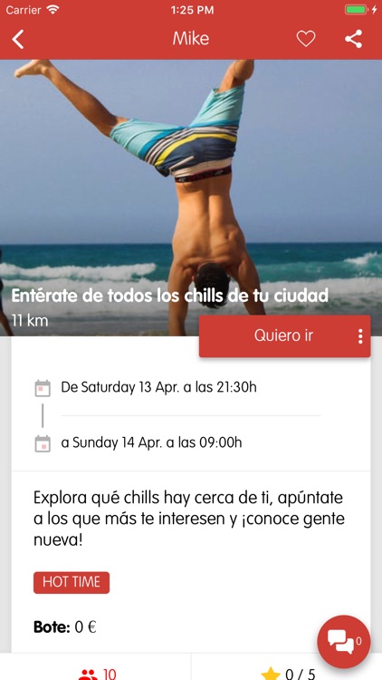 ChillApp - Gay group events