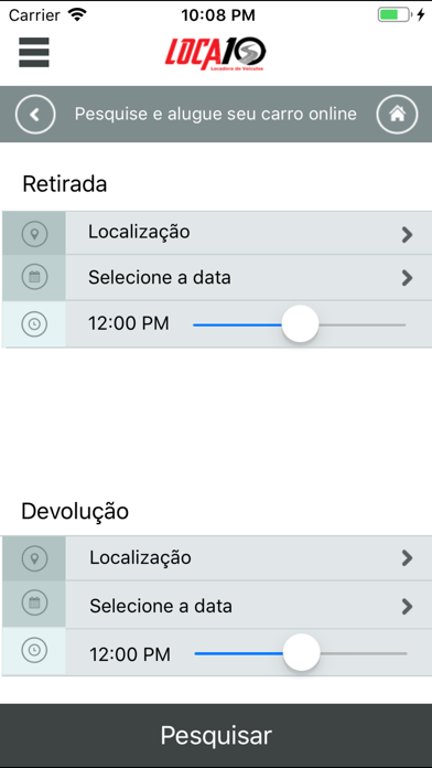 Loca10 Locadora de Veículos screenshot 3