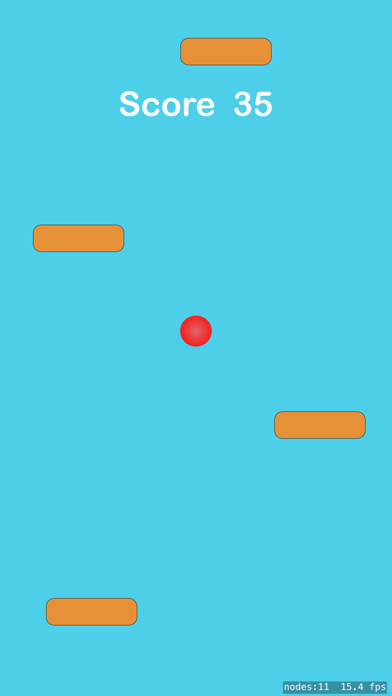 Red Ball Fly! screenshot 2