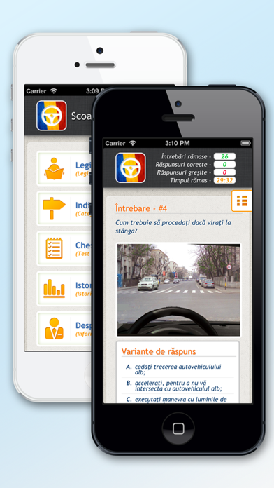 Scoala Auto, Chestionare auto Screenshot