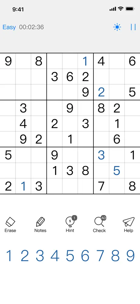 Simple Sudoku Games