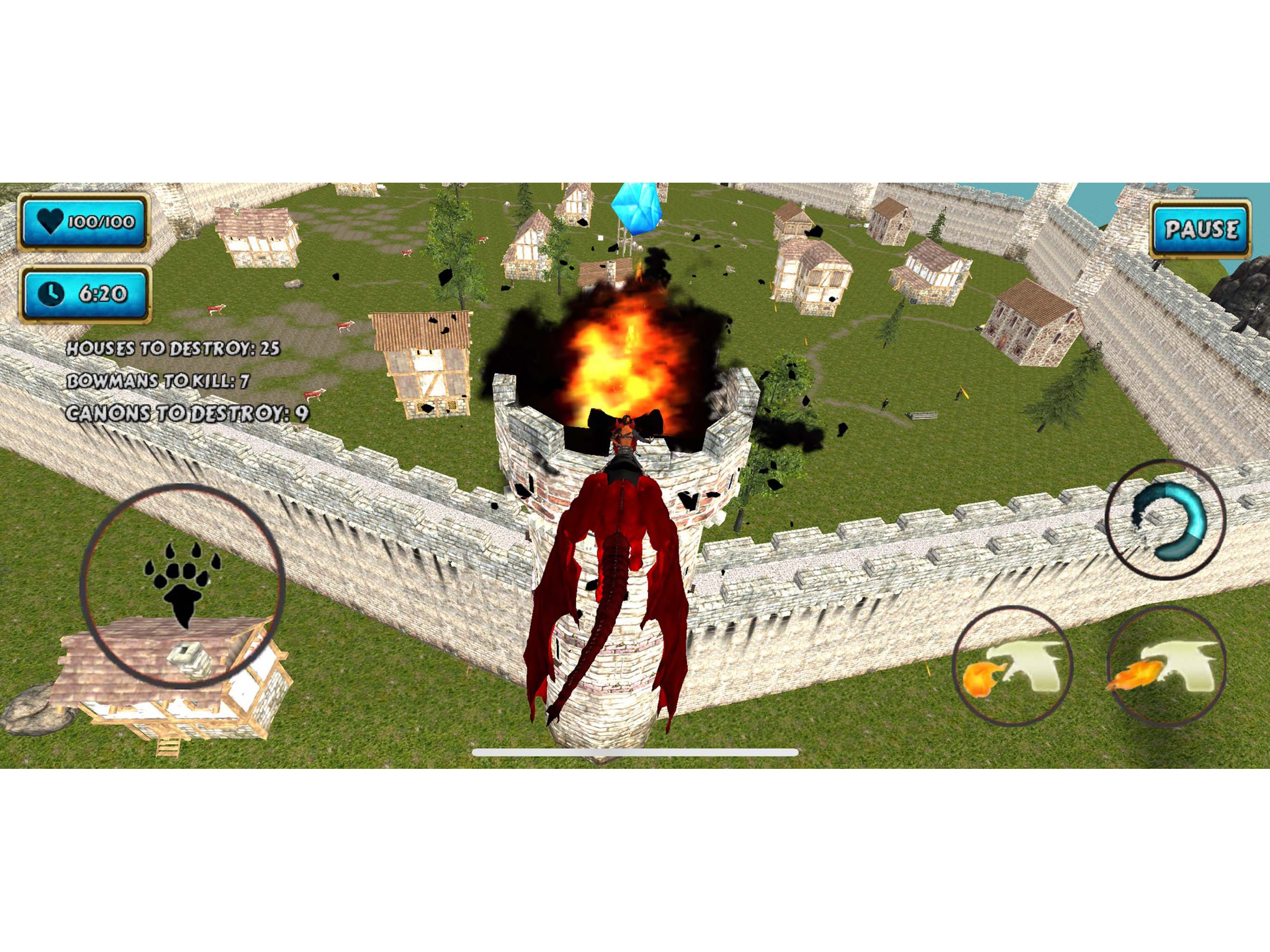 Fire Flying Dragon Simulator