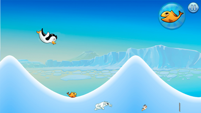 Screenshot #1 pour Racing Pingouin: Slide & Fly!