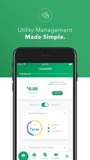 SimpleBills for Residents screenshot 1