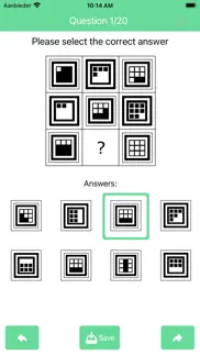iq test: advanced matrices pro iphone screenshot 1