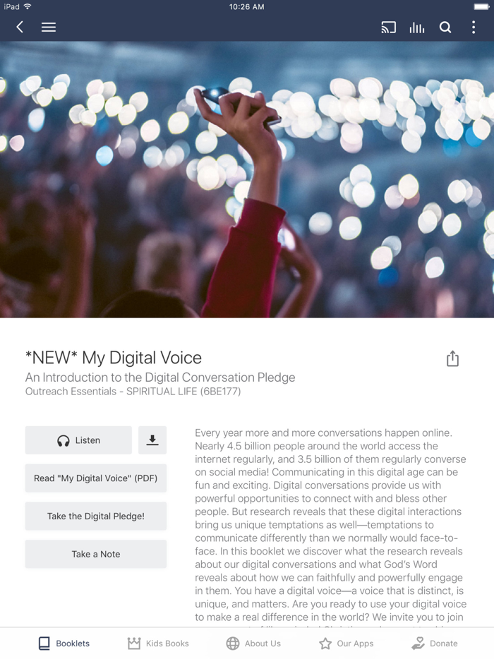 Project Connect Booklets