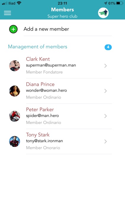 T-mY: Club and team management