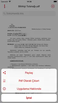 Uyap Doküman Editör iphone resimleri 4