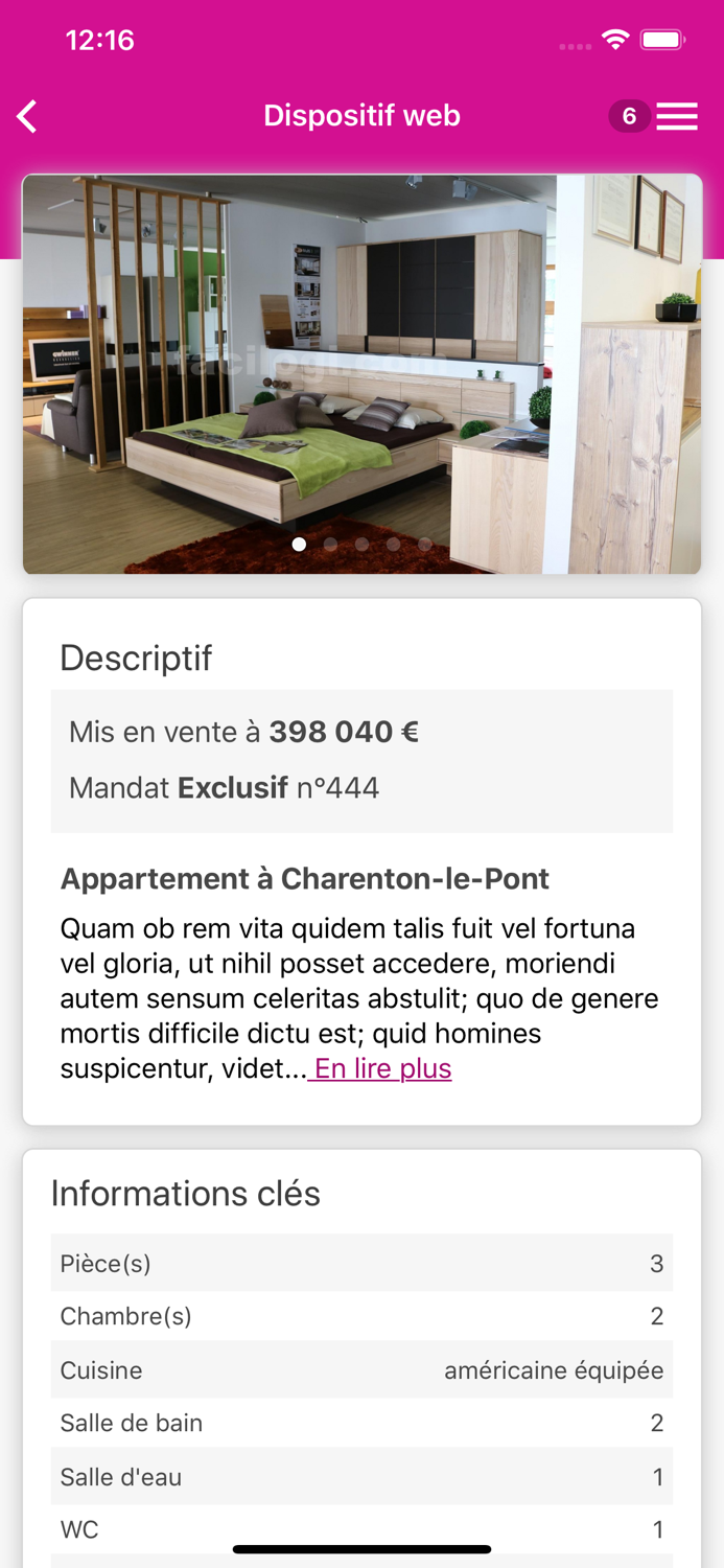 Espace Propriétaire