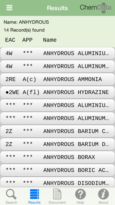 Screenshot #2 pour Chemdata