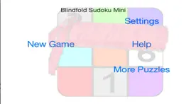 blindfold sudoku mini iphone screenshot 2
