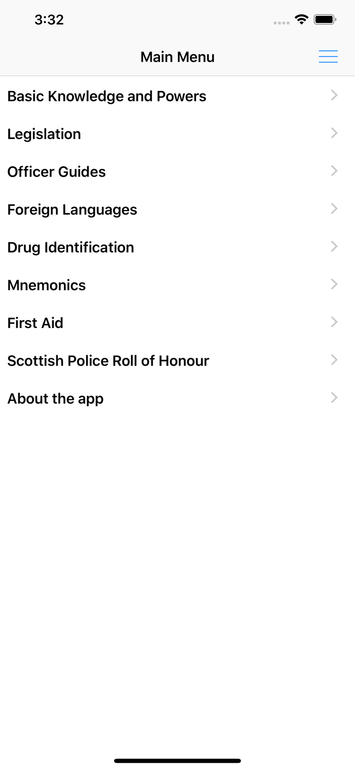 Scottish Police Reference