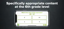 Game screenshot 6th Grade Math Practice mod apk