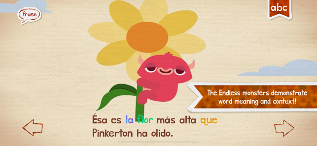 ‎Endless Spanish for Schools Screenshot