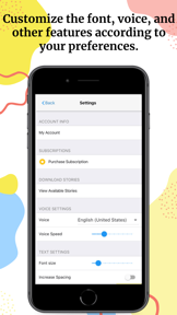 Dyslexia Reader by MDA screenshot