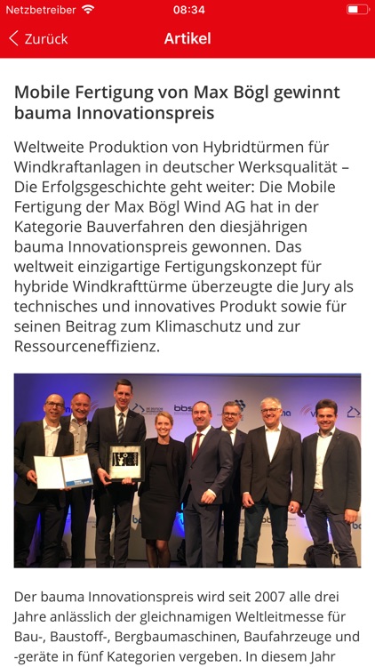 maxapp - von Max Bögl