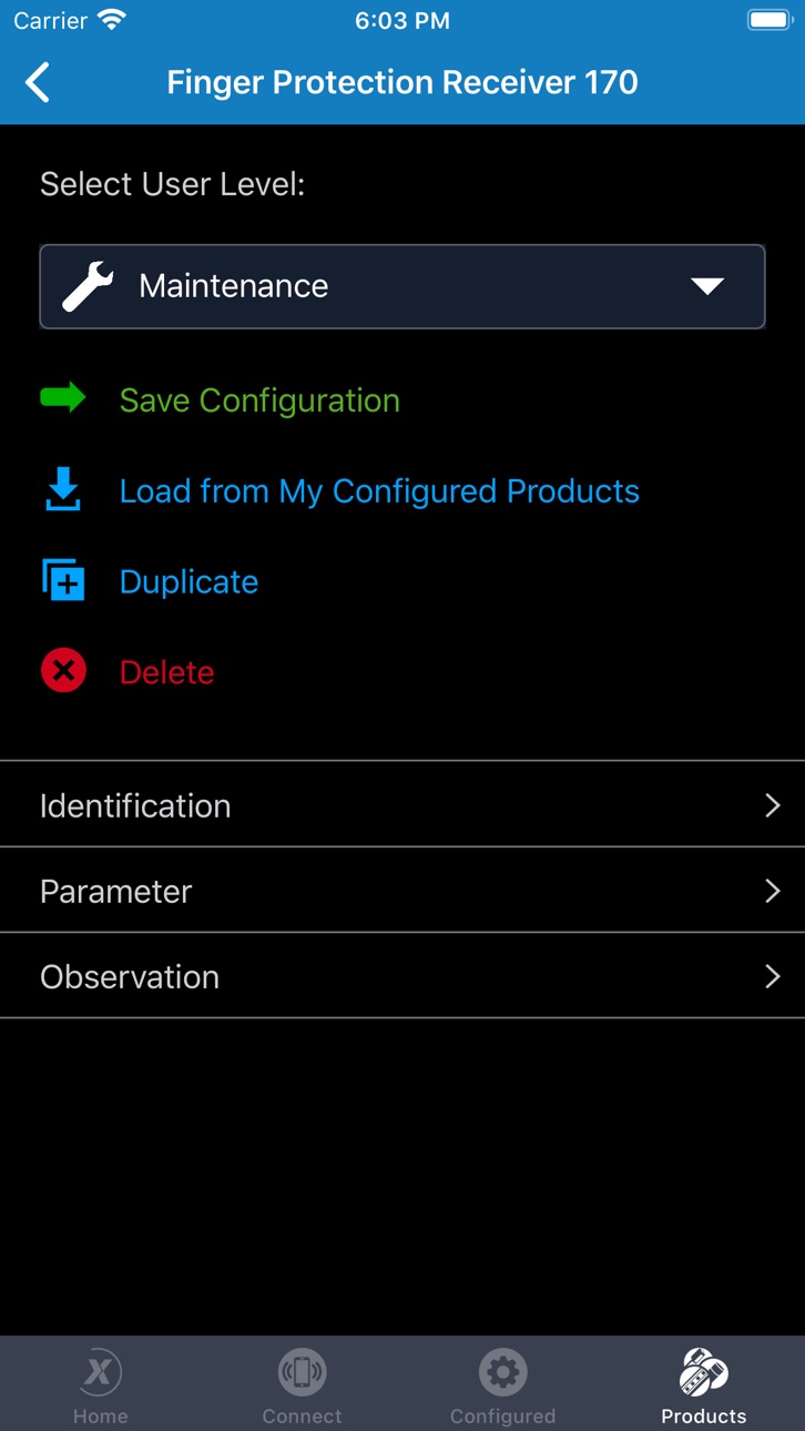 iPhone screenshot
