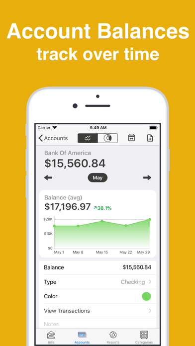 Screenshot 4 of Bill Tracker Pro App