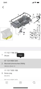 Car parts for BMW diagrams screenshot #1 for iPhone