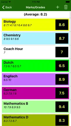 HomeWork & Timetable App iPhone image 3