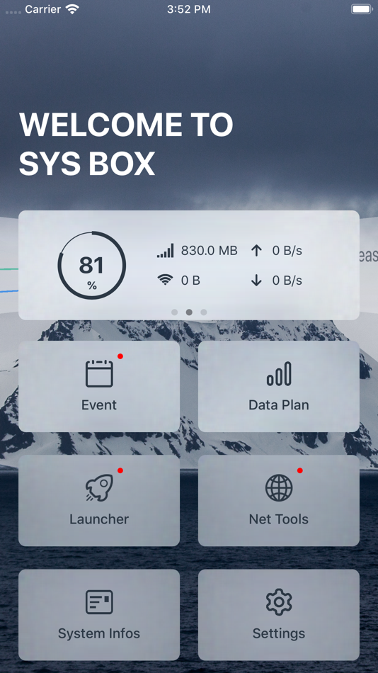 #4. SYS BOX (iOS) By: DI LI