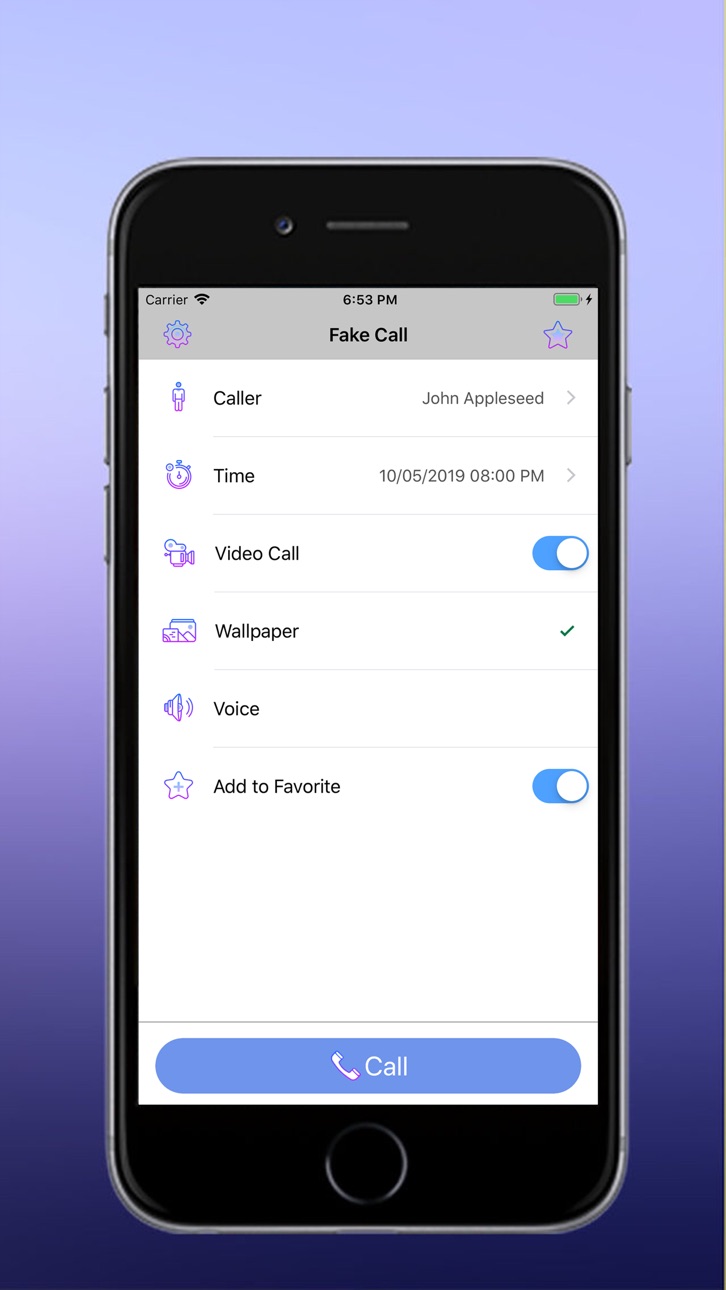 iPhone screenshot